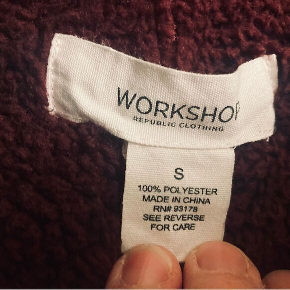 Workshop Blue/Maroon Reversible Jacket - Picture 5 of 8